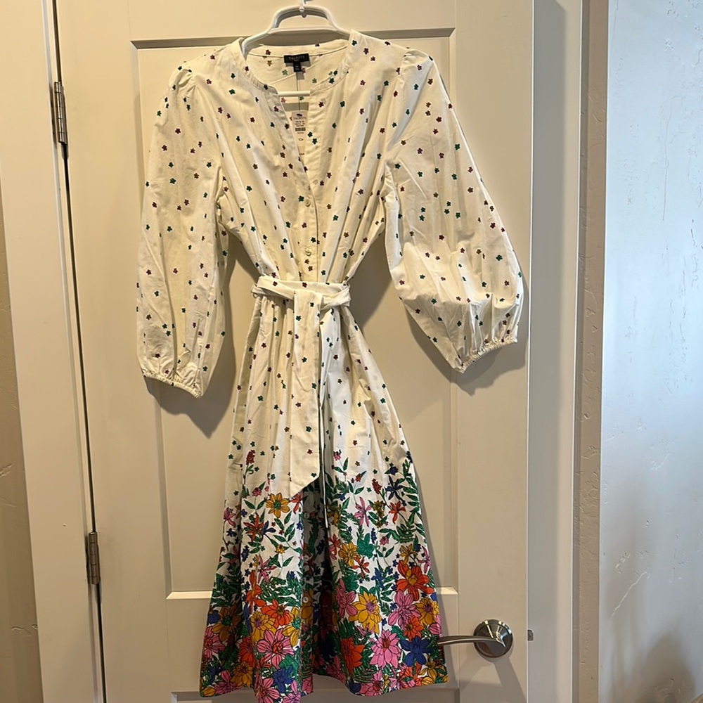 TALBOTS Floral Midi Dress